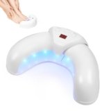 Dispositivo Laser dei Funghi Unghie Indolore, VETTOP Dispositivo Laser per Funghi Unghie per Chiodi Multipli Utilizzo Luce Infrarossa 910nm e Blu 470nm con 3 Tempi Selezionabili, Larghezza Regolabile