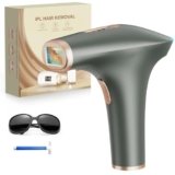 Haarlosy IPL Epilatore Luce Pulsata – Indolore Epilatore Laser con Funzioni 3 IN 1 (HR/SC/RA), 9 Livelli 999.900 Flash per Uso Domestico su Donna Uomo Bikini, Corpo, Ascelle e Gambe