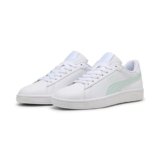 Puma Puma Smash 3.0 L – Scarpe da Ginnastica Unisex, Puma White-Peaceful Blue,
