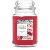 Yankee Candle Christmas Eve, Christmas Scented Candle, 22oz Large Jar with up to 150 Hour Burn Time, Giftable, Holidays