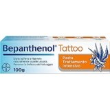 Bepanthenol Tattoo Pasta Trattamento Intensivo, Crema Tatuaggi Corpo con Pantenolo, Crema Tattoo Idratante che Protegge, dà Sollievo e Rigenera la Pelle, Preserva la Bellezza del Tatuaggio, 100g