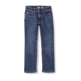 Amazon Essentials Jeans regular dritti da ragazzo, lavaggio medio, 5