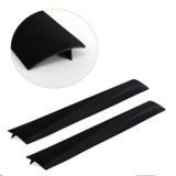 Silicone Kitchen Stove Gap Covers, Kitchen Counter Gap Anti-Slip Non-Tacky Filler Seals Spills Between Counter, Stovetop, Oven, Washer, Heat-Resistant，Set of 2 (21 Inches, Black) by liboyixi