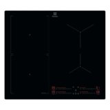 Electrolux Piano Cottura Induzione da Incasso, KIS62453I, 60 cm, Serie 700, 4 Fuochi, Zona Combinata Flessibile, Funzione Hob2Hood, SenseBoil, Comandi Slider Touch, Funzione Sicurezza Bambino